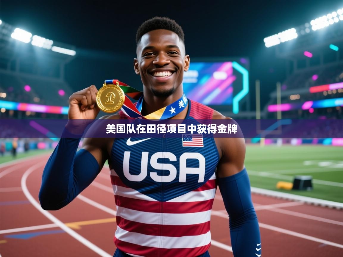 美国队在田径项目中获得金牌  第2张